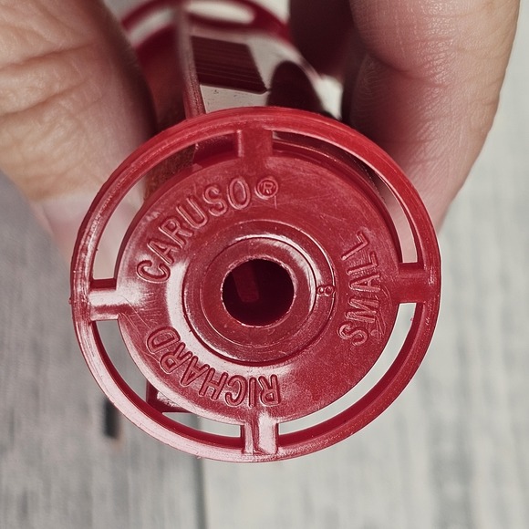 Caruso Ionic Steam Setter Rollers Curlers Lot 5 Small Replacements Red w Covers - Picture 4 of 4